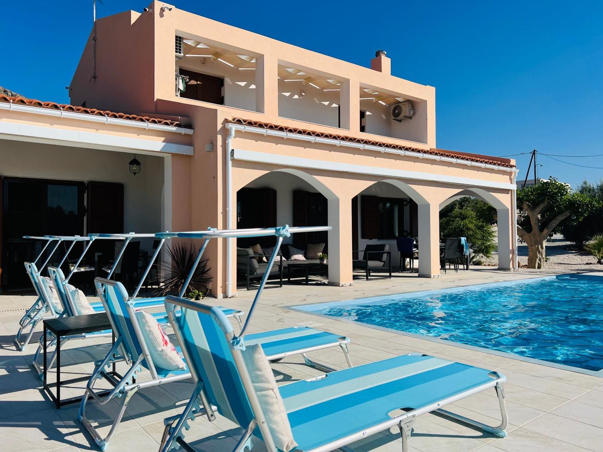 Villa Lp Kokkino Chorio 外观 照片